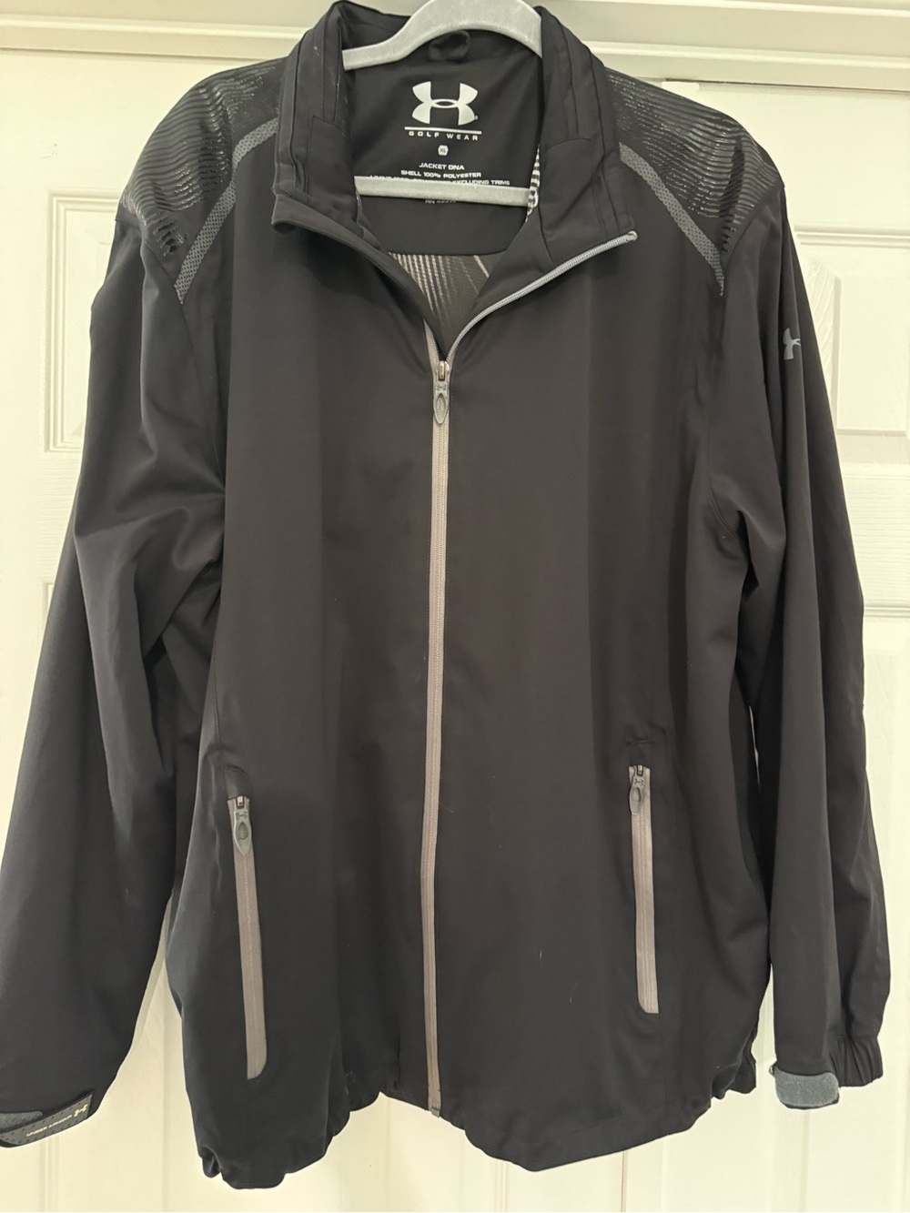 Under Armour Men's Black Full-Zip Performance Jacket